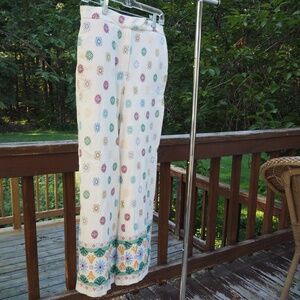 Maison d’Amélie, Women’s M, Colorful Print linen blend